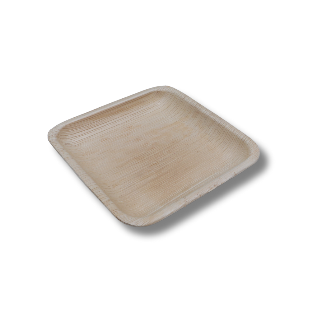 06"  Square Shallow Plates