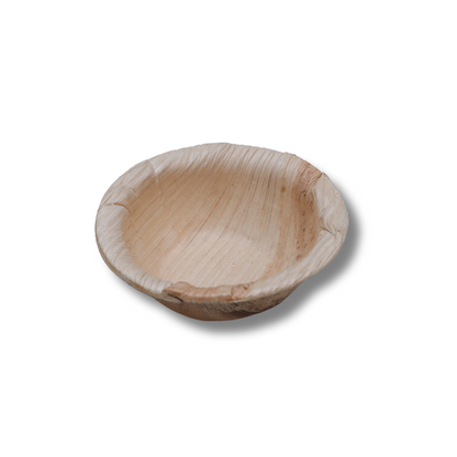 2" Round Areca Bowl