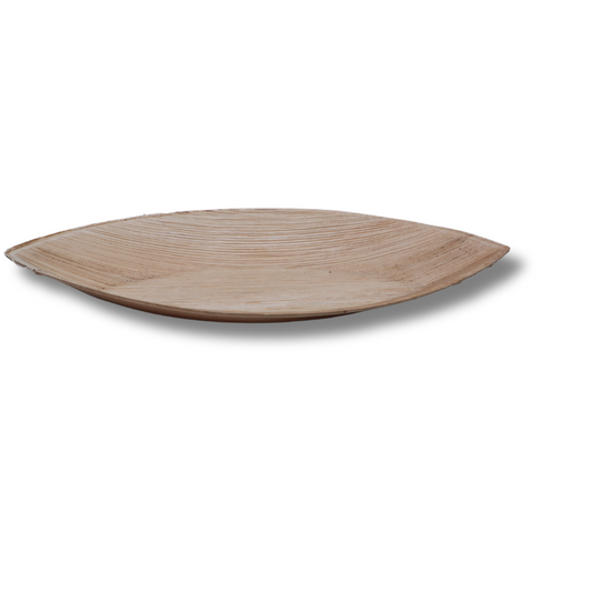 6" Areca Boat Shape Plate