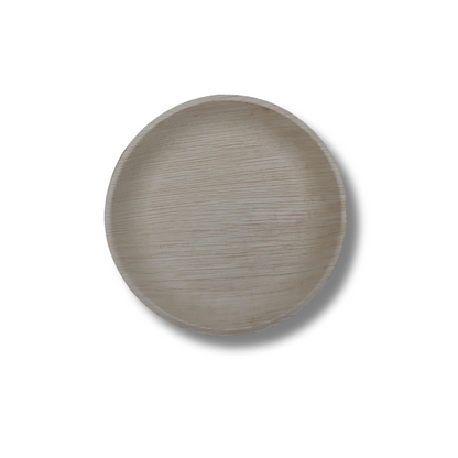 08" Shallow Areca Round Plates