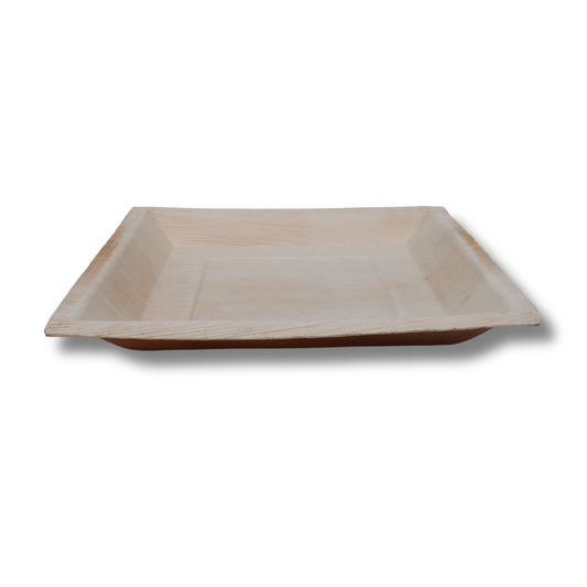 8" Square Areca Deep Plates