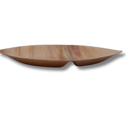 2 Compartment Areca Boat Plate