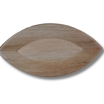 6" Areca Boat Shape Plate