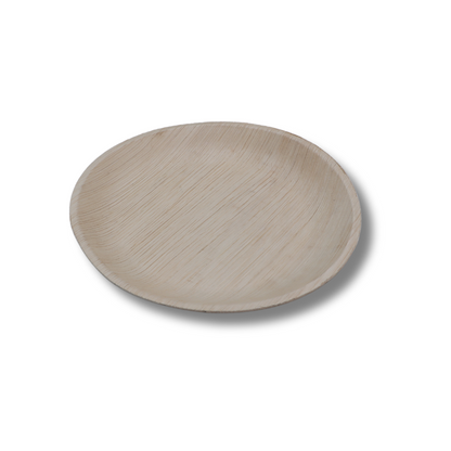 08" Shallow Areca Round Plates