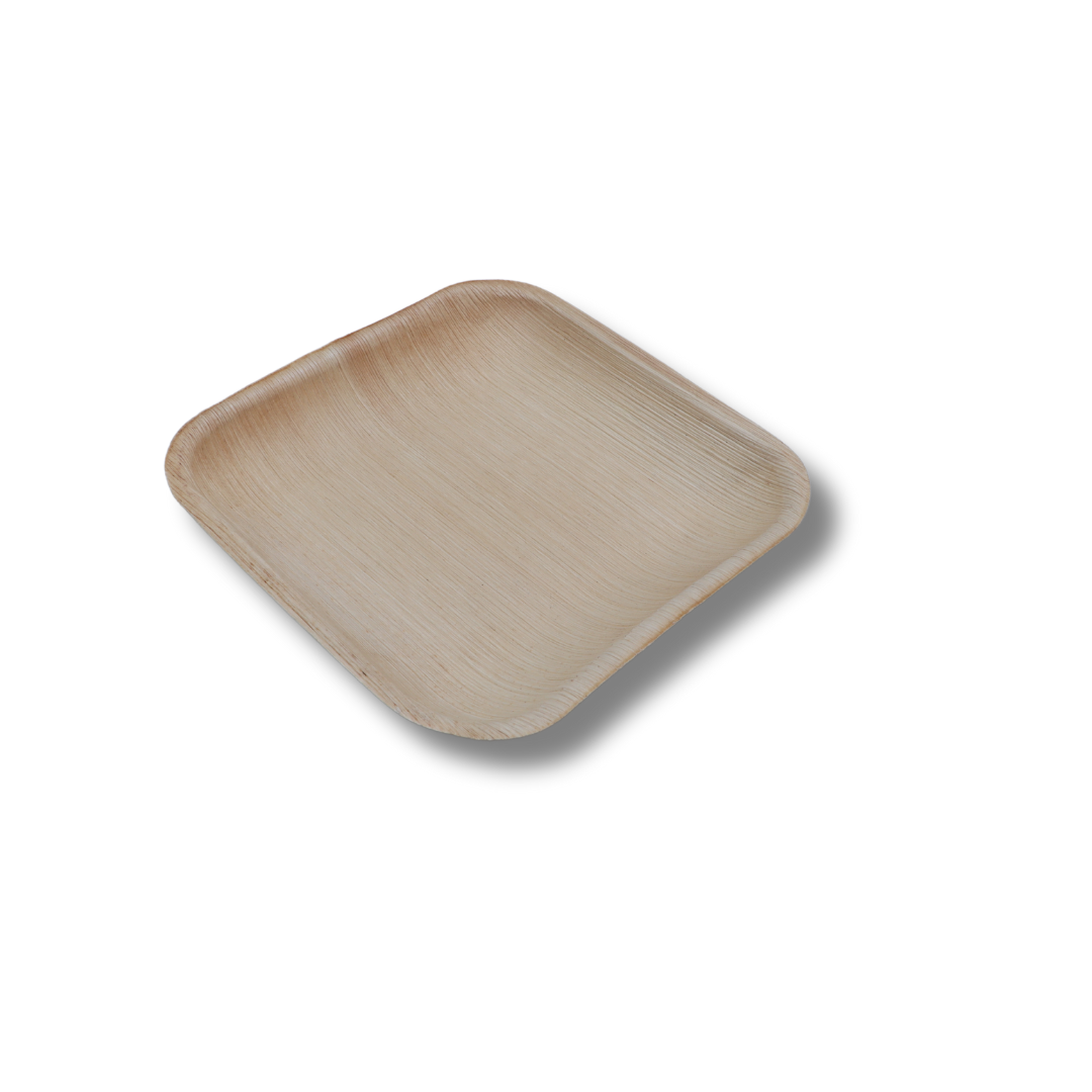 06"  Square Shallow Plates