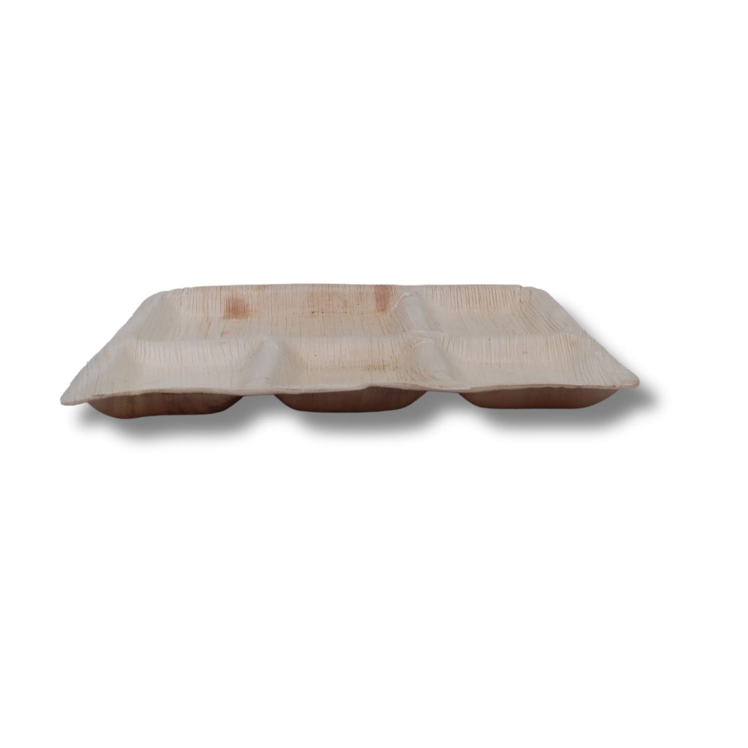 5 Compartment Areca Meal Tray