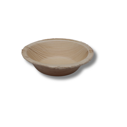 4" Round Areca bowl