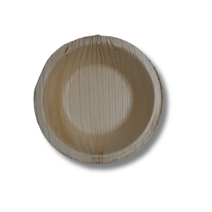 4" Round Areca bowl